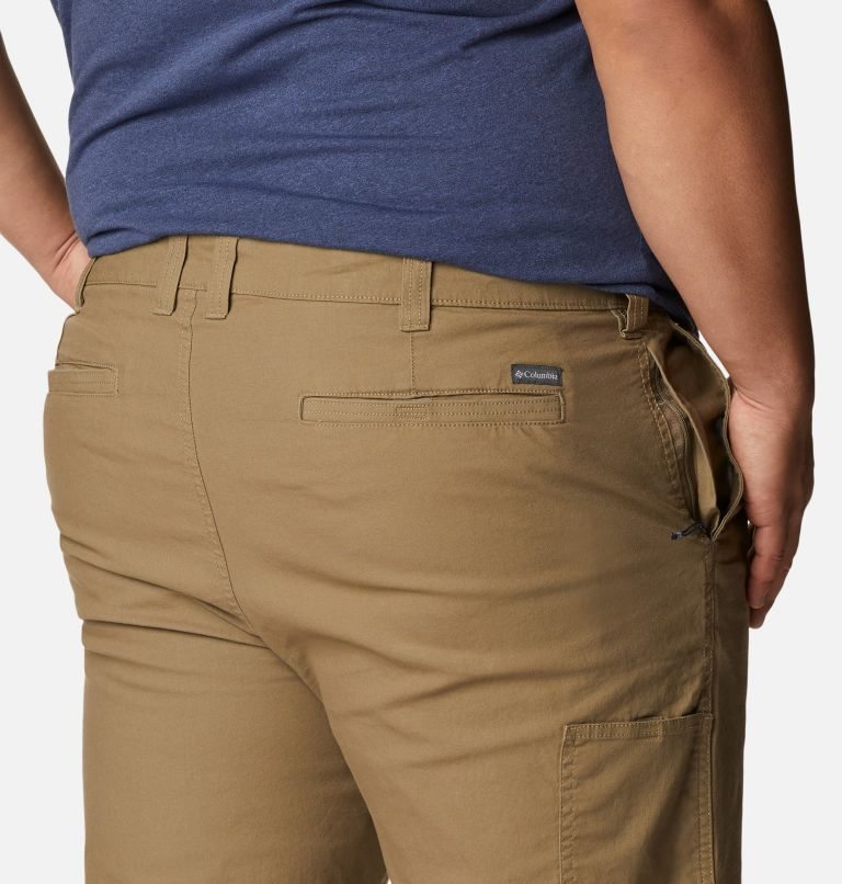 Men's Columbia Flex ROC Shorts Brown | Plus Size CA-N6LC5